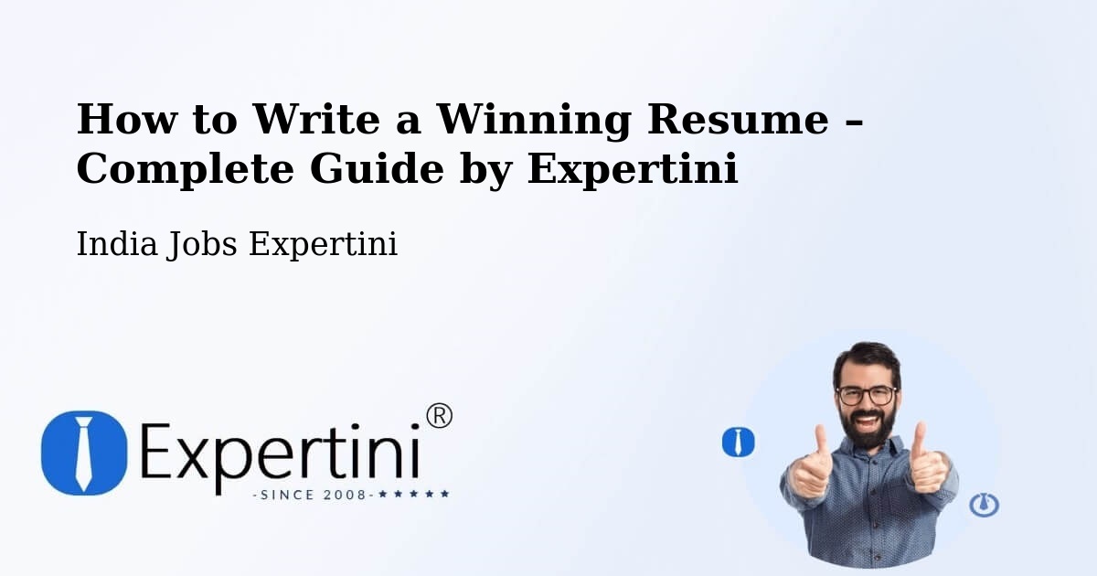 Resume Writing Guide for Job Seekers – Pavuluru - Pavuluru, India Jobs Expertini